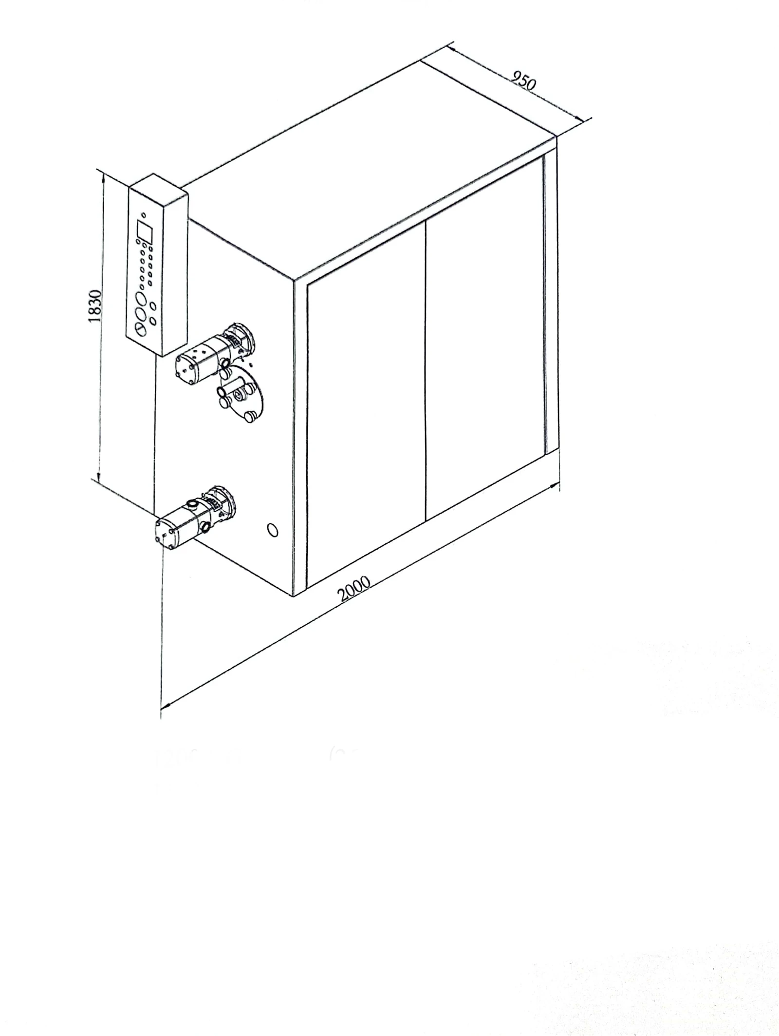 A1200L Automatic and Continuous Hard Ice Cream Machine3