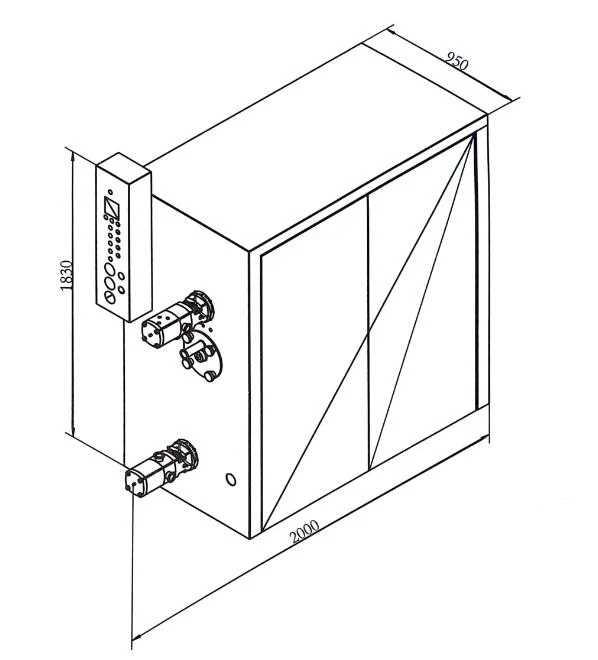 N1200L Continuous Ice Cream Freezer3